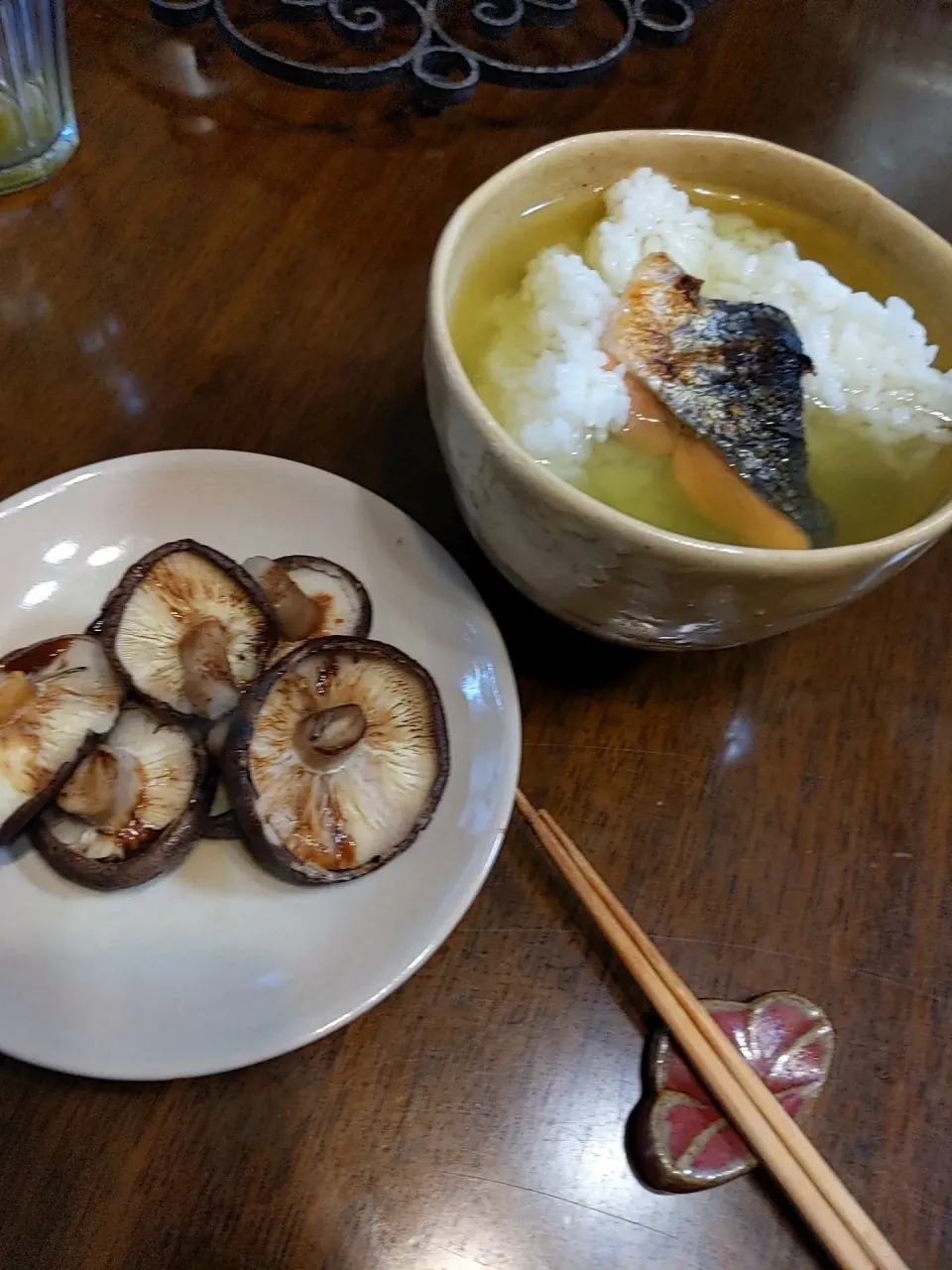 森川の塩鮭茶漬け|くぼんぼんさん