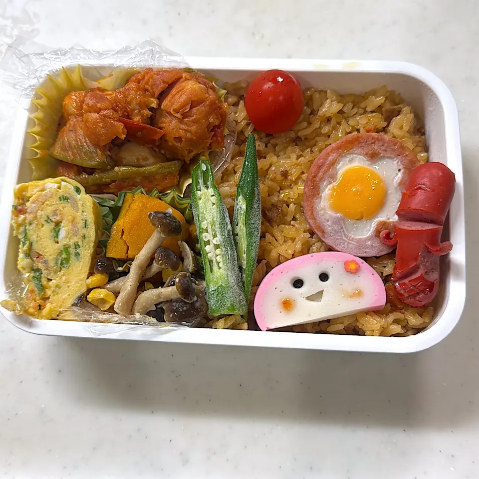 Snapdishの料理写真:2024年10月4日　オレ弁当♪|クッキングおやぢさん