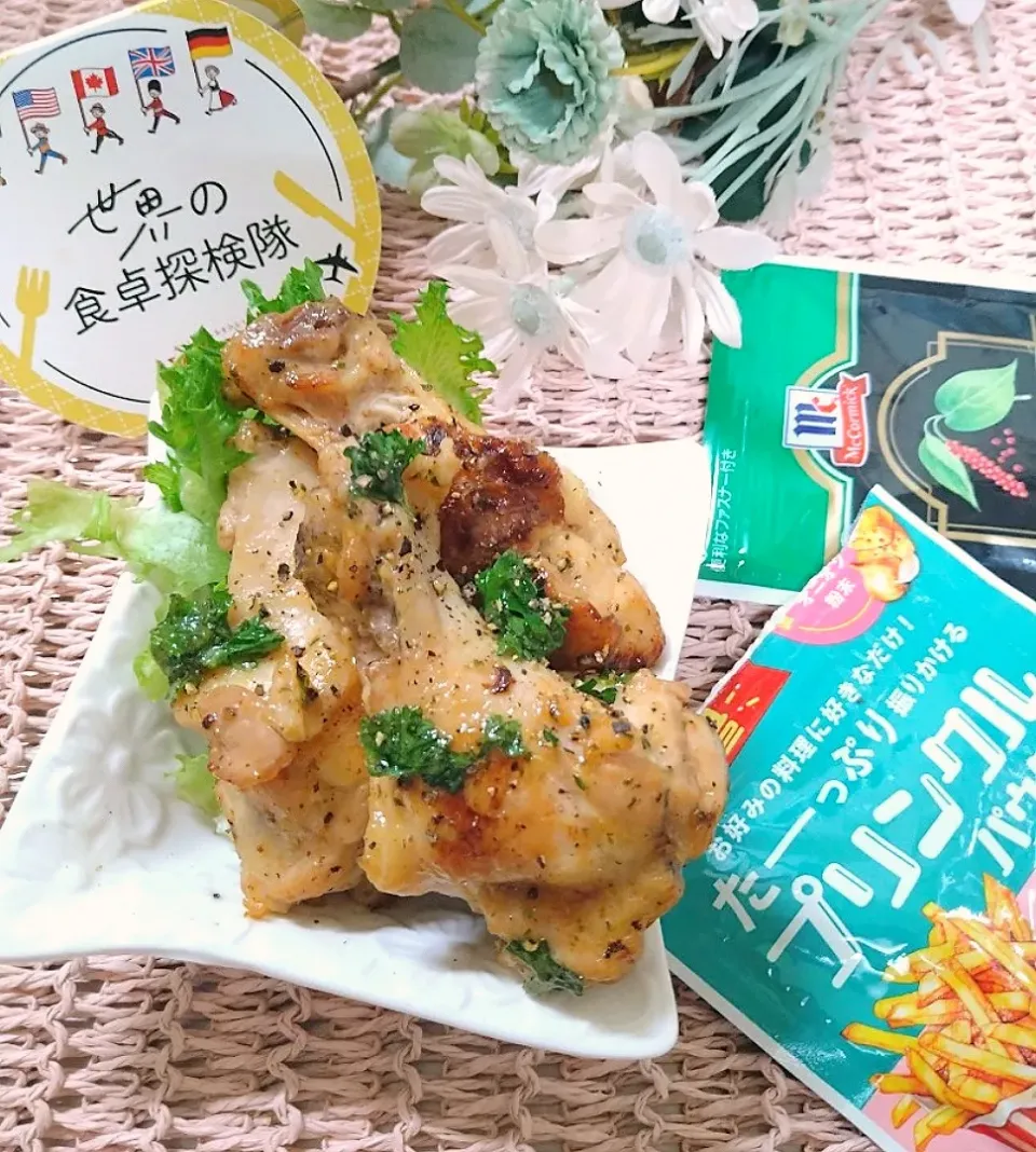 Snapdishの料理写真:やみつきチキン ·͜·ꕤ︎︎|fumi ◡̈⋆さん