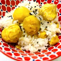 Snapdishの料理写真:栗ご飯|もちもちさん