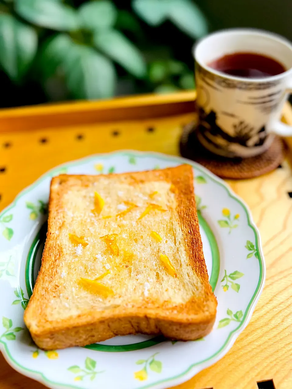 柚子はちみつバタートースト🍯Yuzu Honey Butter Toast🧸|アッコちゃん✨さん