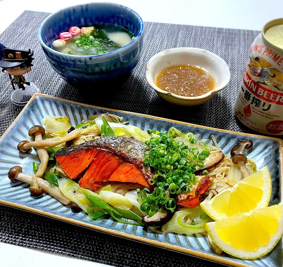 秋鮭と野菜の蒸し煮|アルティッチョさん