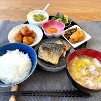 Snapdishの料理写真:うちのサバ定🐟|MANAさん