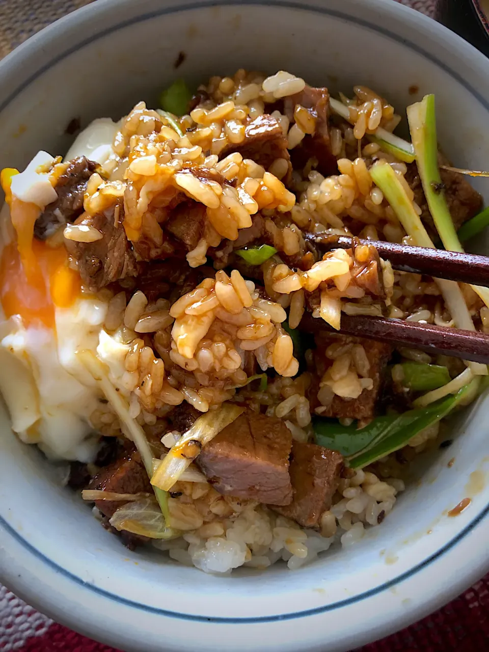 煮豚シリーズ最終回😃汁だく煮豚丼🎉|Tina Tomoko😋さん