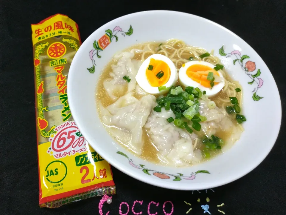 手作りワンタンのワンタン麺✨|cocco+さん