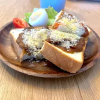 Snapdishの料理写真:カレートースト|やすださん