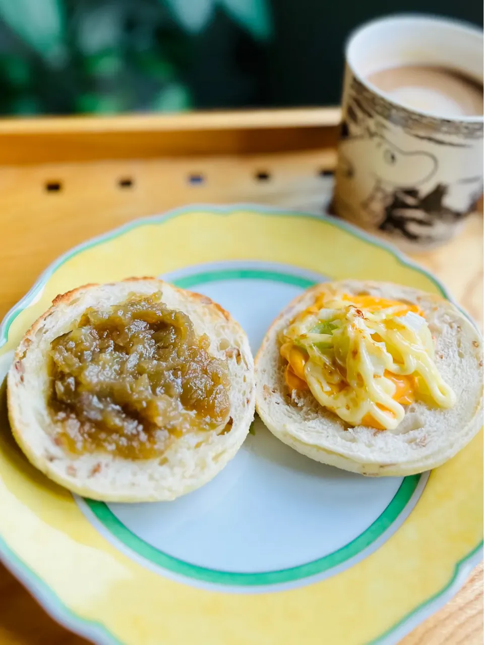 イングリッシュマフィンの朝食☀️English Muffin Breakfast|アッコちゃん✨さん