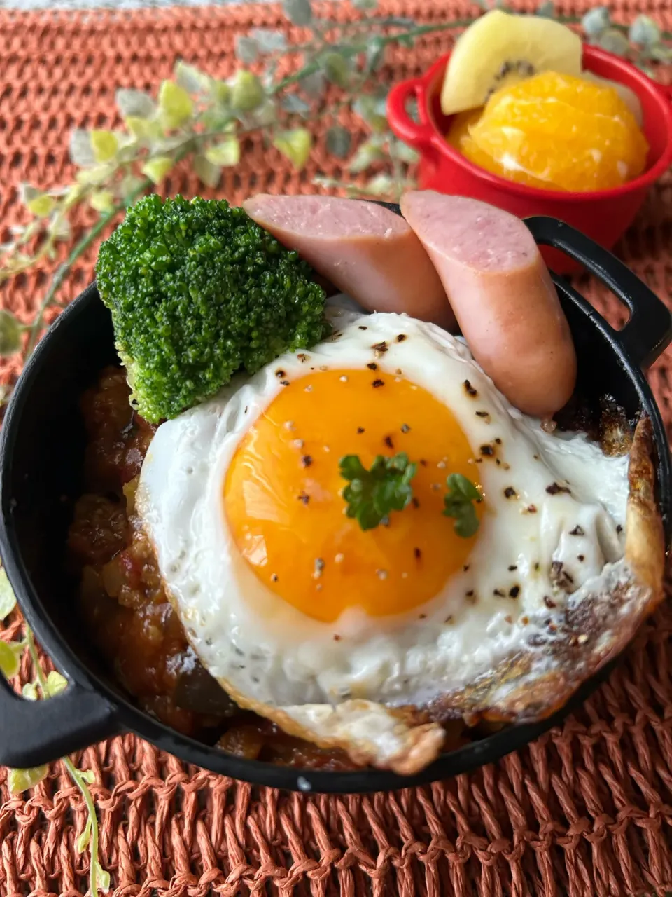 【今週のお弁当】キーマカレー弁当|まなまな♡さん