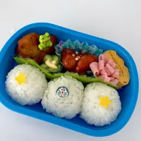 Snapdishの料理写真:幼稚園弁当🍱おにぎり|mari＊yuakitoさん