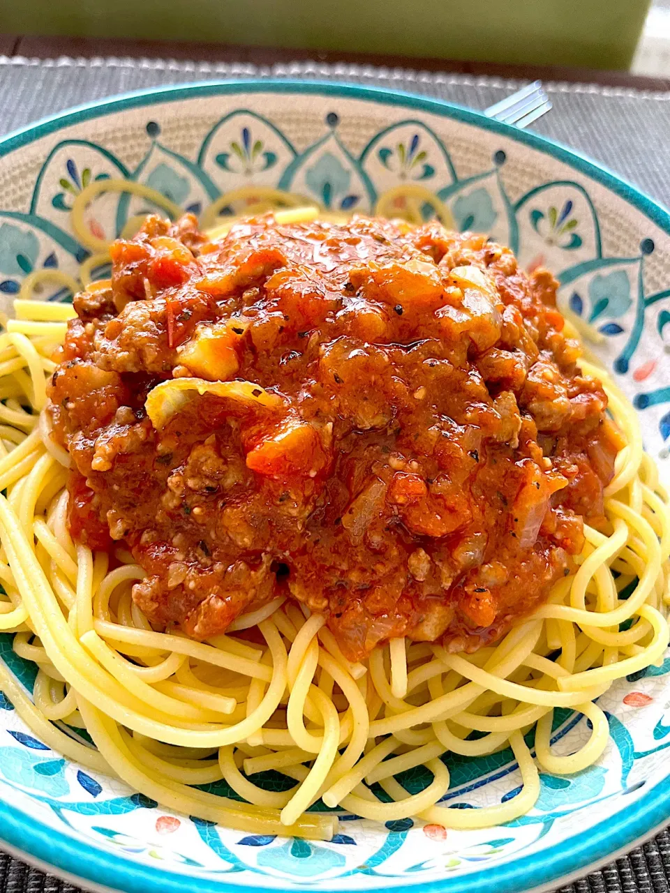 ミートソースパスタ|きなこさん