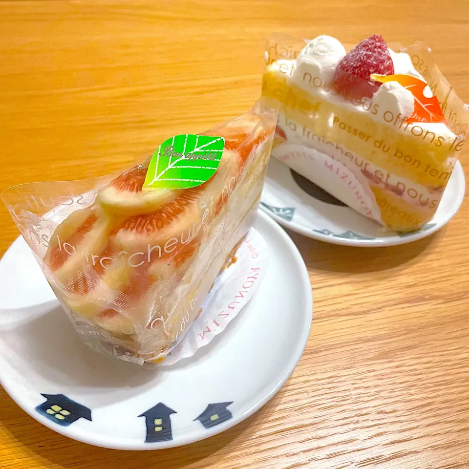 いちじくといちごのショートケーキ🍰|leimomiさん