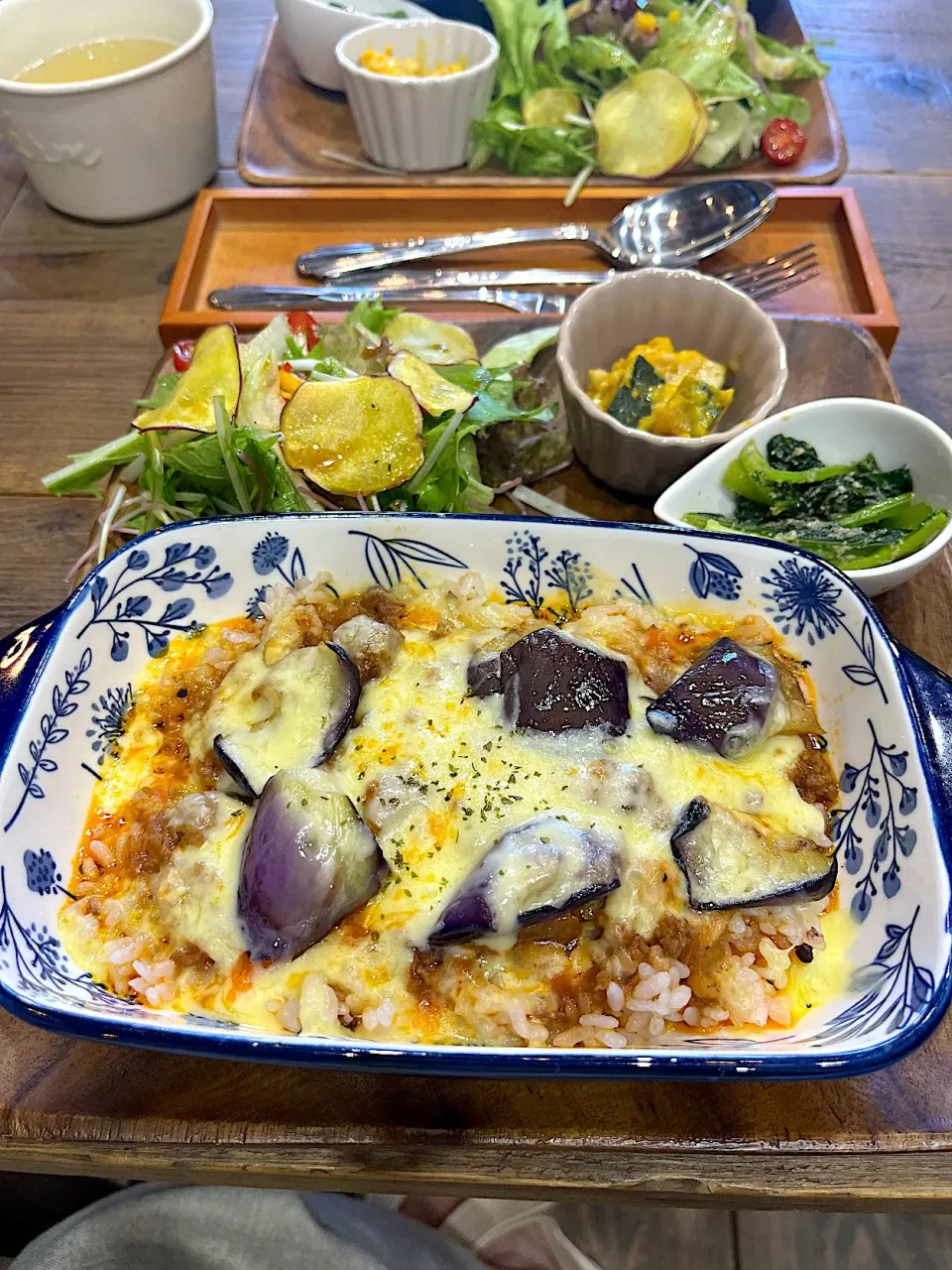 Snapdishの料理写真:ごろっとナスのミートドリア|れりさん