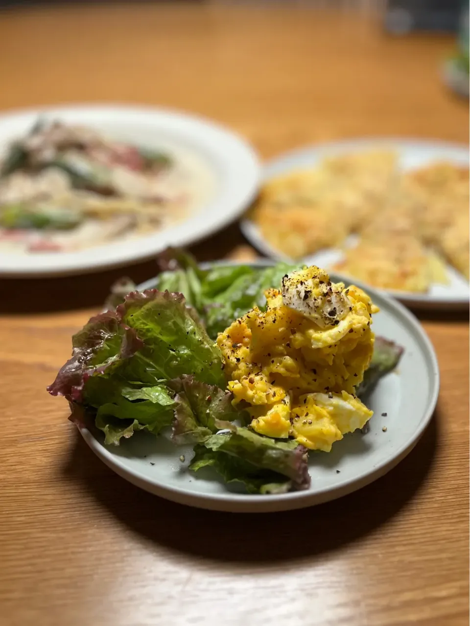 Snapdishの料理写真:10/6の夕食　カボチャポテトサラダ|yoneさん