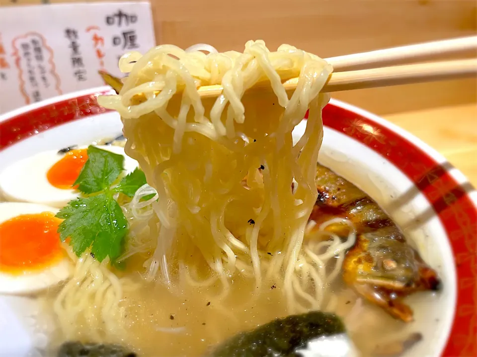 Snapdishの料理写真:鮎ごとラーメン|もうちゃんさん