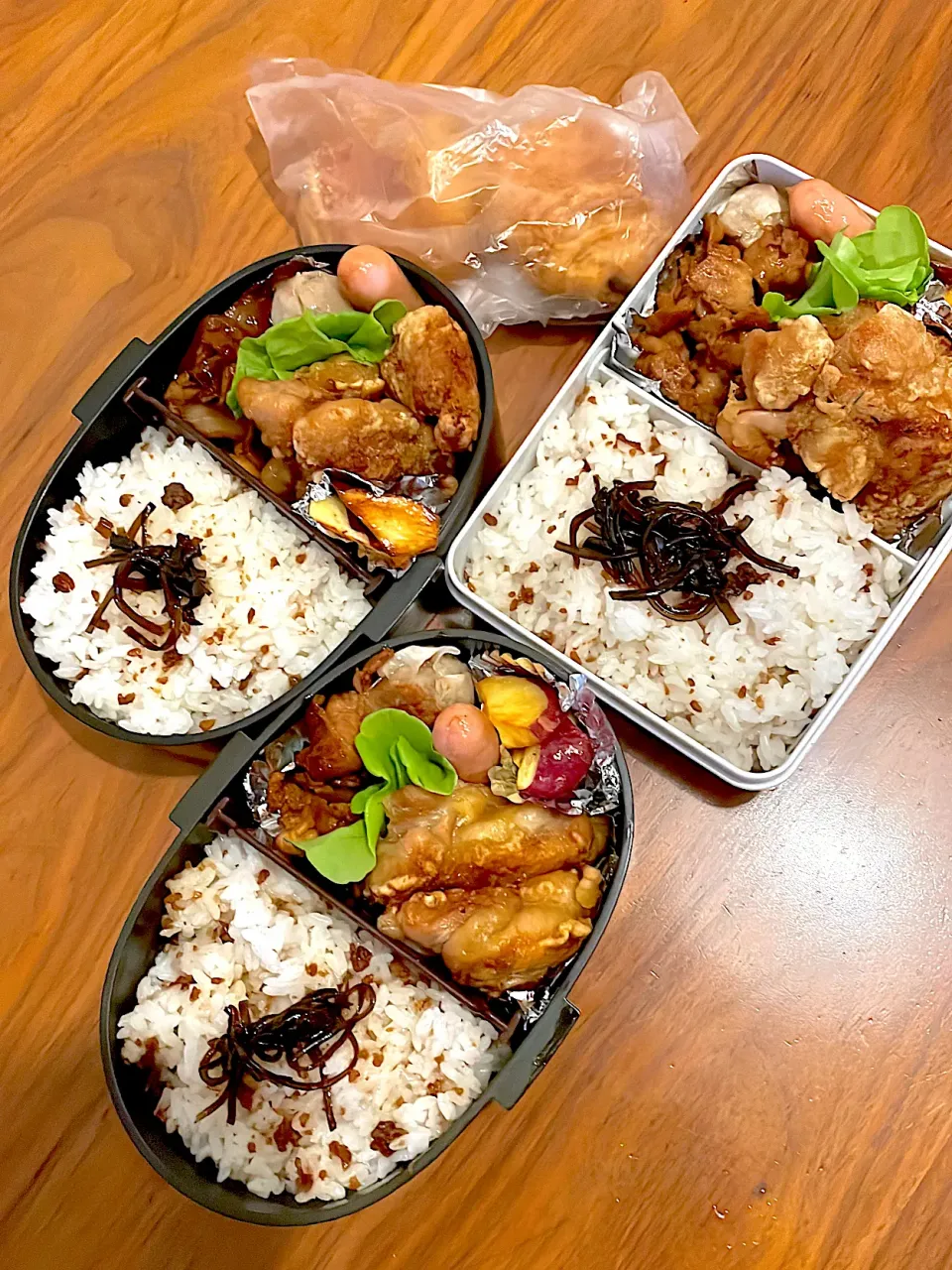 双子高校生弁当🍱➕兄|み〜さんさん