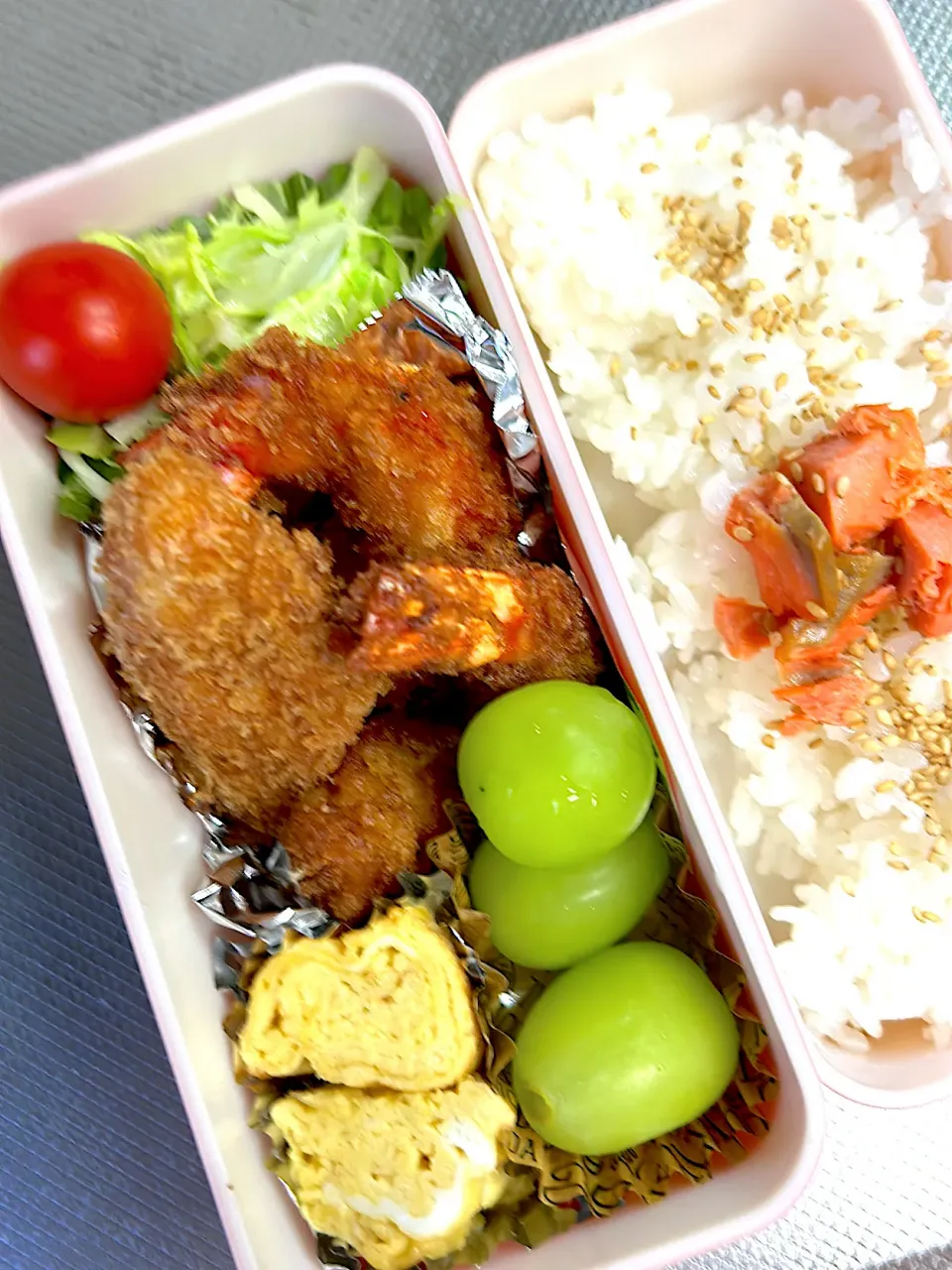 エビフライ弁当|ぱんださん