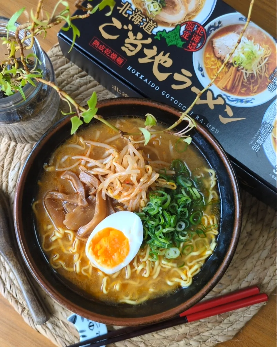 辛もやし味噌ﾗｰﾒﾝ|まりおさん