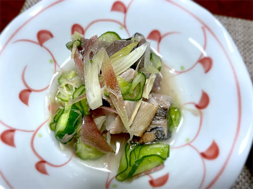 鰹のタタキの酢の物|藤田 まり子さん