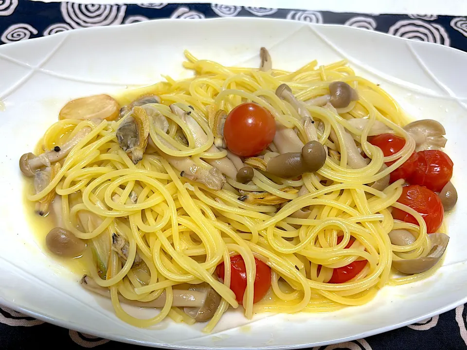 しめのパスタ|たわしさん