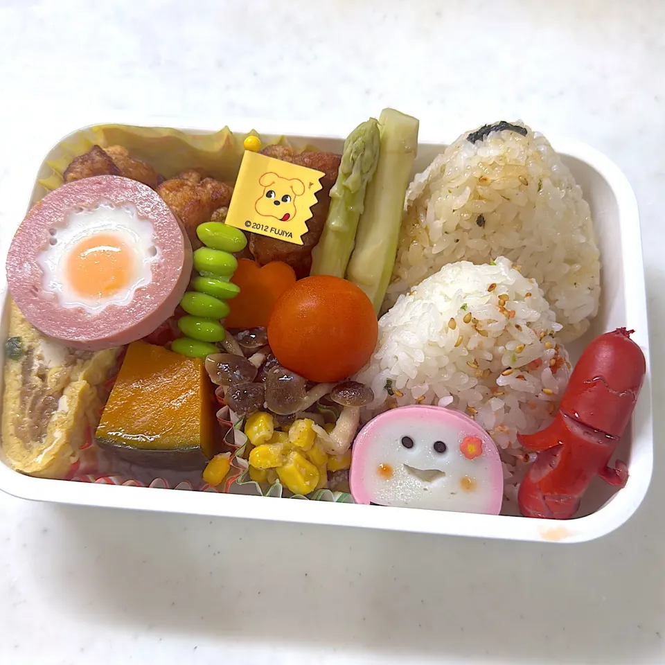 2024年10月8日　オレ弁当♪おにぎり🍙|クッキングおやぢさん