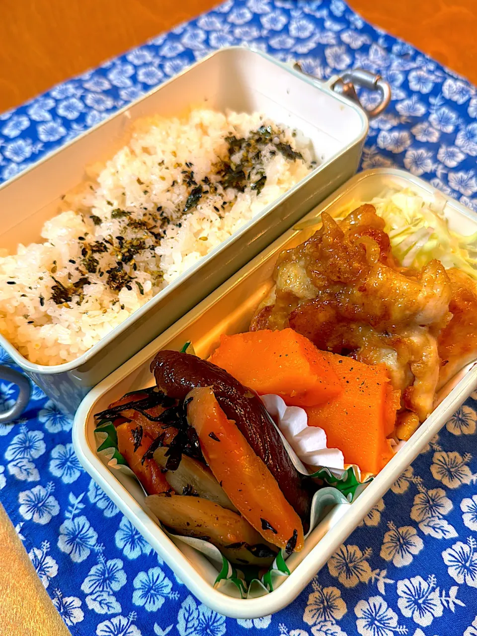 ひじきと根菜煮お弁当|えつこさん