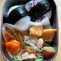 Snapdishの料理写真:今日の高校生男子弁当🍱|はぴたさん