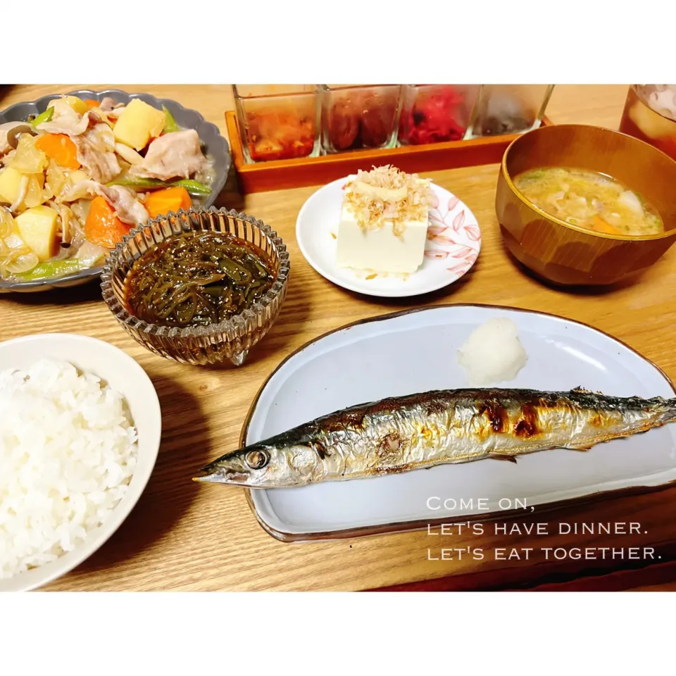 Snapdishの料理写真:ある日の晩ごはん。|aki_puさん