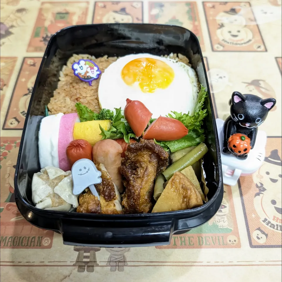 Snapdishの料理写真:2024年10月8日（火）のお弁当🍱。|ママちんさん