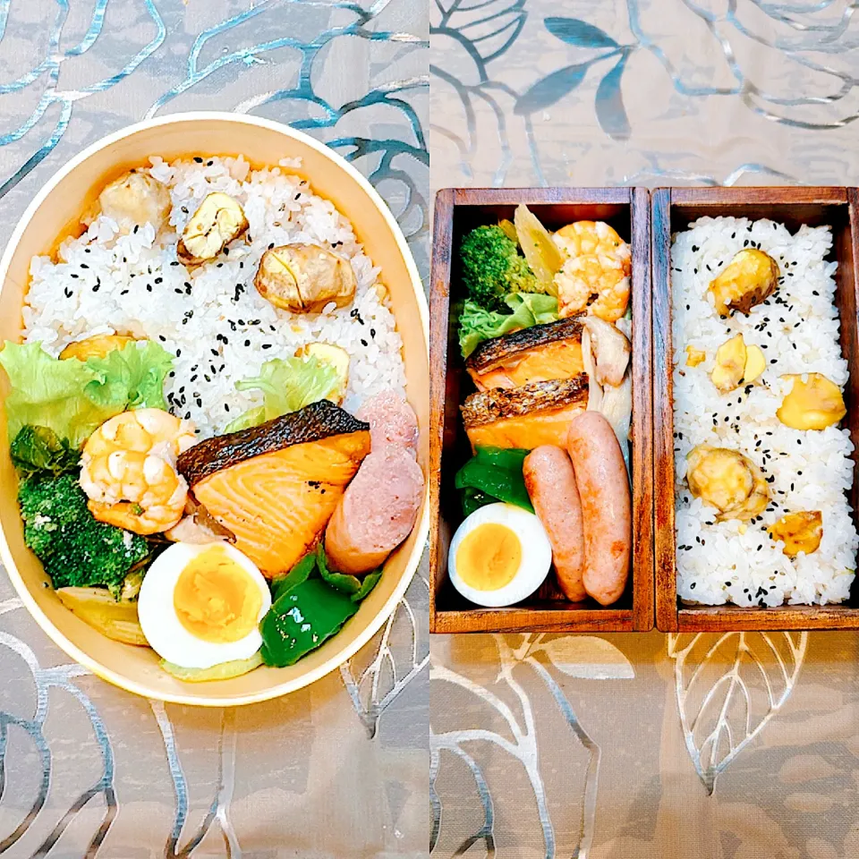 Snapdishの料理写真:今日の家族弁当🍱|すぅさん