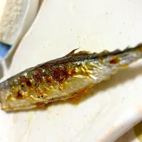 Snapdishの料理写真:秋刀魚の塩焼き|ももさん