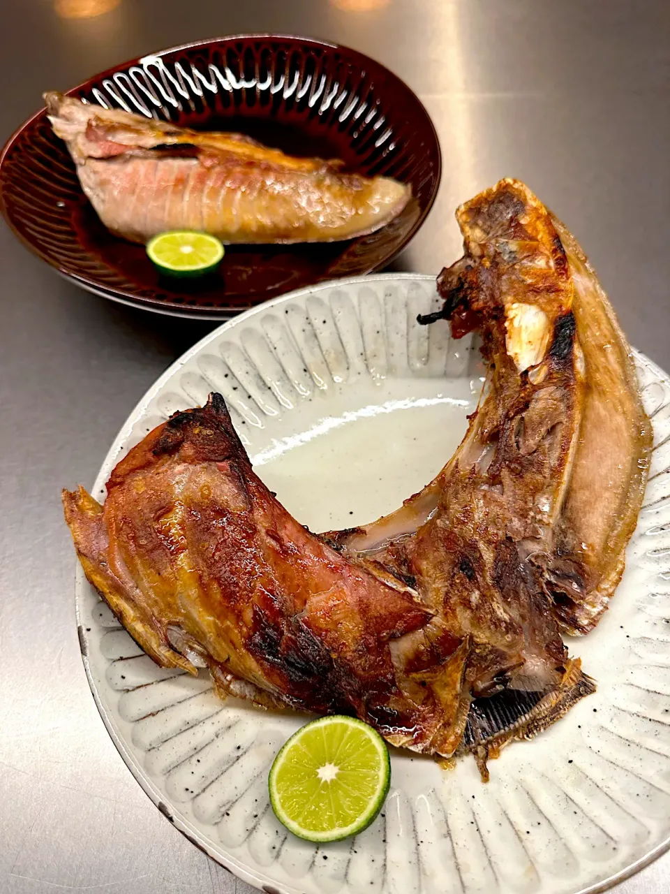 マグロカマ焼き|みちさん