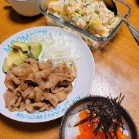 Snapdishの料理写真:本日(2024.10.08)のお夕飯♪| marikuruさん