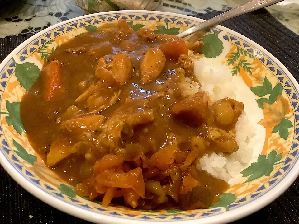 チキンカレー🍛|アライさんさん