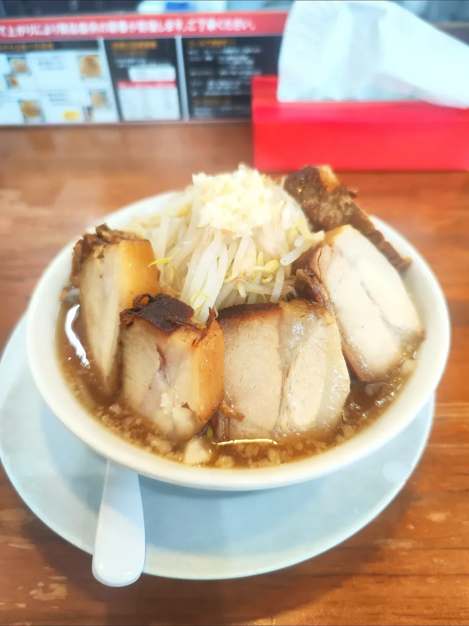 Snapdishの料理写真:二郎系ラーメン|akimitsuさん