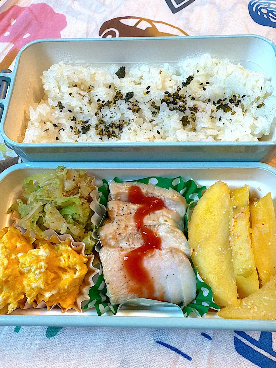 鶏ハムお弁当|えつこさん