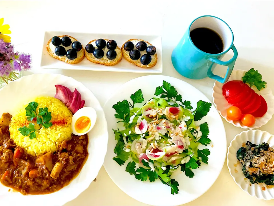 今日の元気はカレーは根菜カレー🍛|HAMI69さん