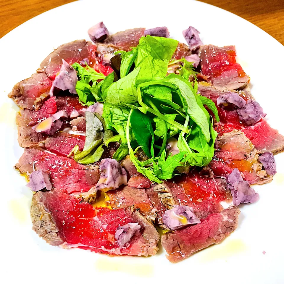 Carpaccio di manzo Wagyu|Akira Sugiharaさん