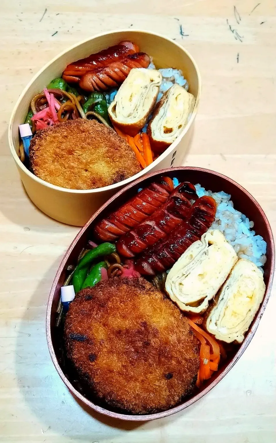 焼きそば&コロッケ弁当|NOZUさん