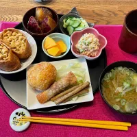 Snapdishの料理写真:おうちランチ🍽️ おもてなしメニュー|MANAさん