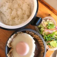 Snapdishの料理写真:ロコモコ丼|音彩お弁当さん