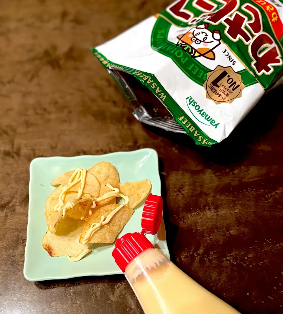 Snapdishの料理写真:わさビーフにマヨネーズ|かっちゃん杉さん