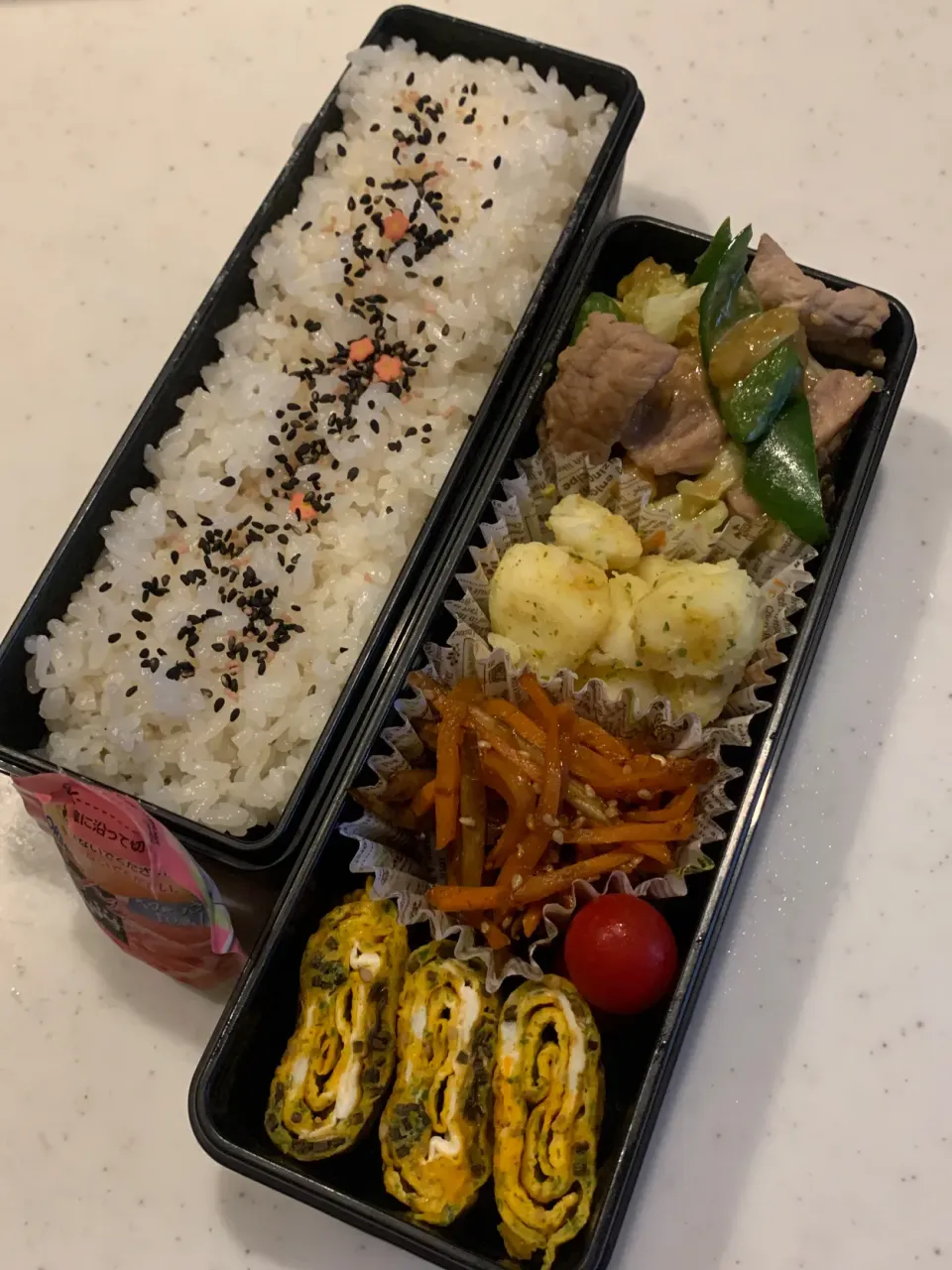 Snapdishの料理写真:高校生息子のお弁当|ちととんさん