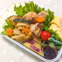 Snapdishの料理写真:今日のお弁当|きなこもちさん