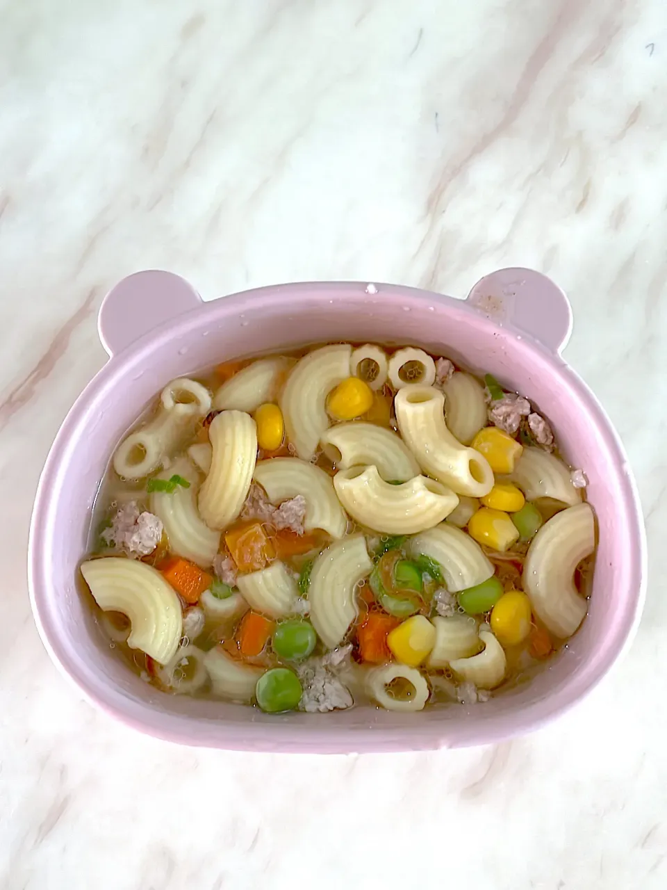 Snapdishの料理写真:Macaroni soup|Aliceseowさん