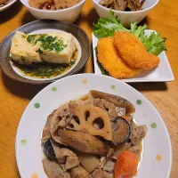 Snapdishの料理写真:本日(2024.10.11)のお夕飯♪|marikuruさん