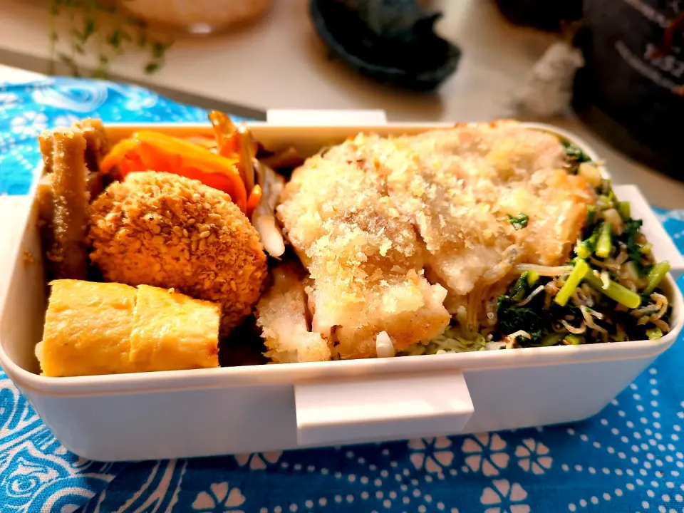 揚げないミルフィーユカツ弁当|まゆみさん