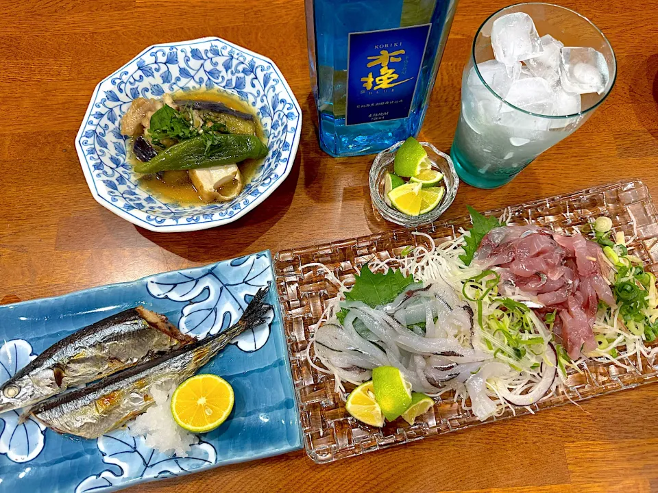 秋食材の代表　秋刀魚で晩ご飯|sakuramochiさん