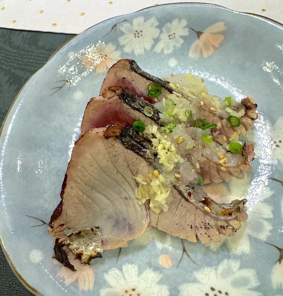 駿河湾の鰹のたたき|流線形さん