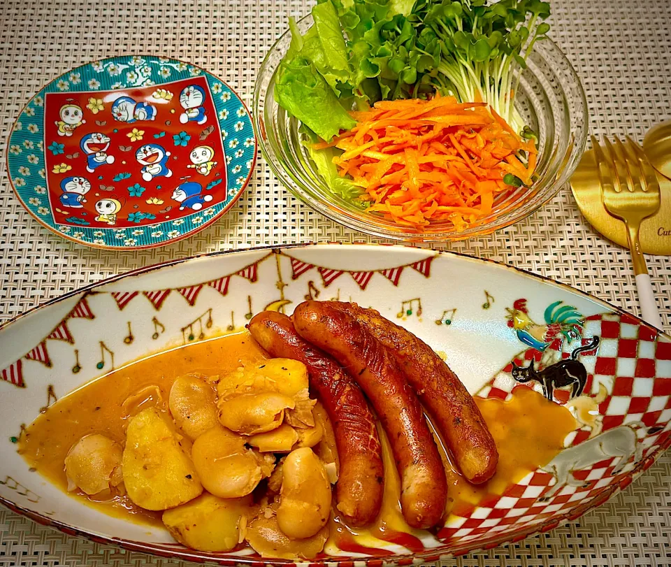 ラム肉と白花豆の煮込みの最終処理🚮|にゃあ（芸名）さん