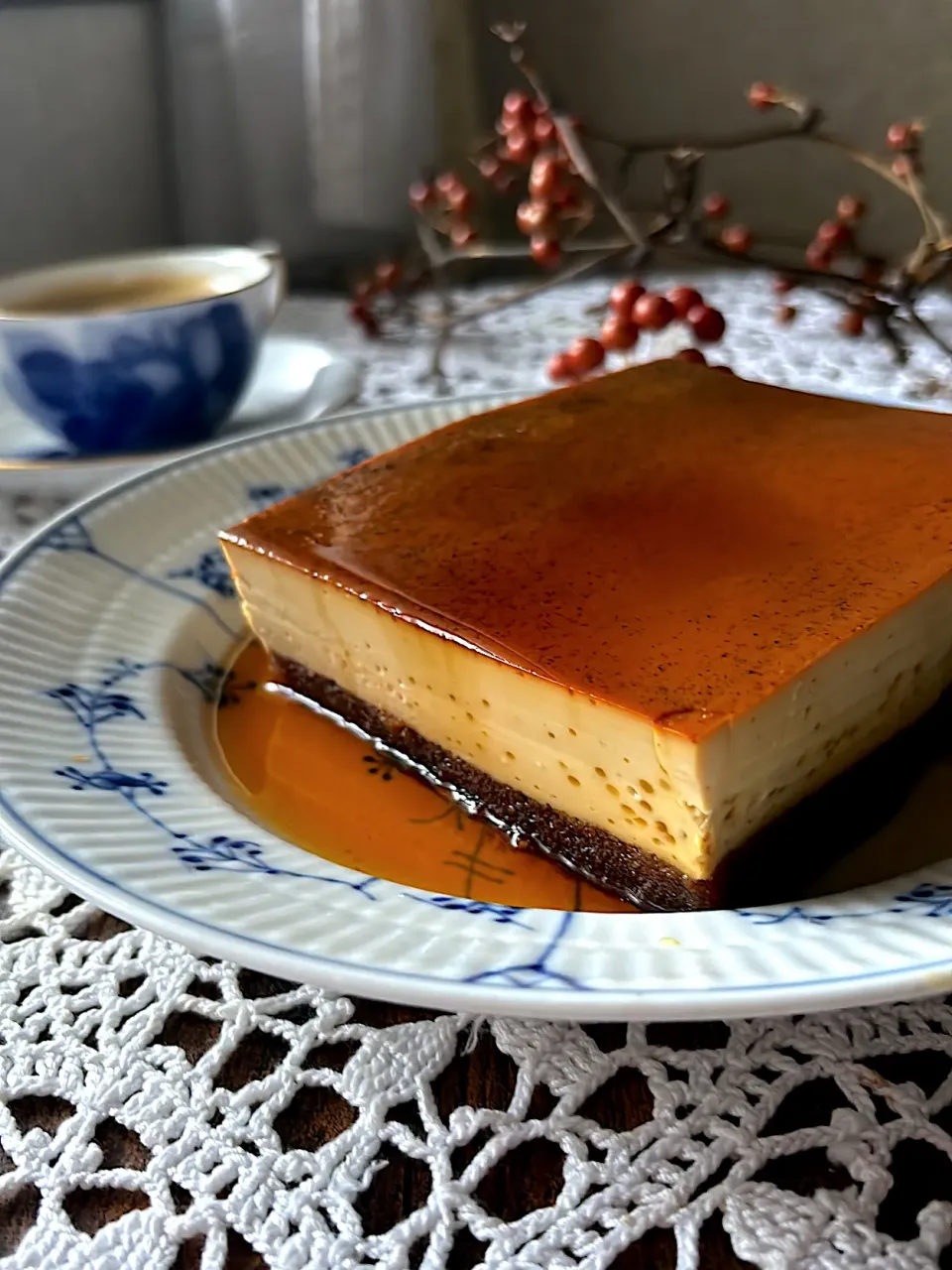 とんちんさんの料理 🍮ほろ苦  プリンケーキ🎂|とんちんさん